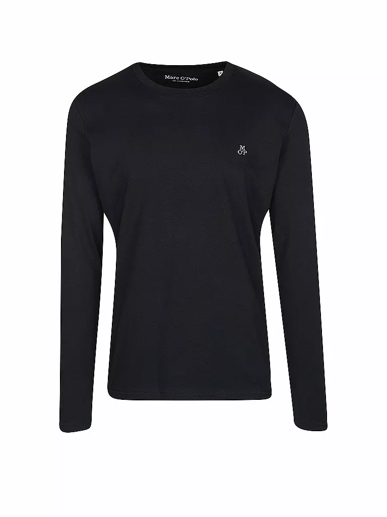 MARC O'POLO Langarmshirt  blau