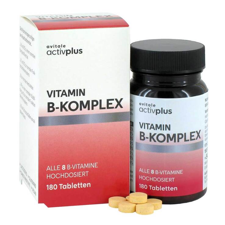 Activplus Vitamin B Komplex Tabletten, 180 St
