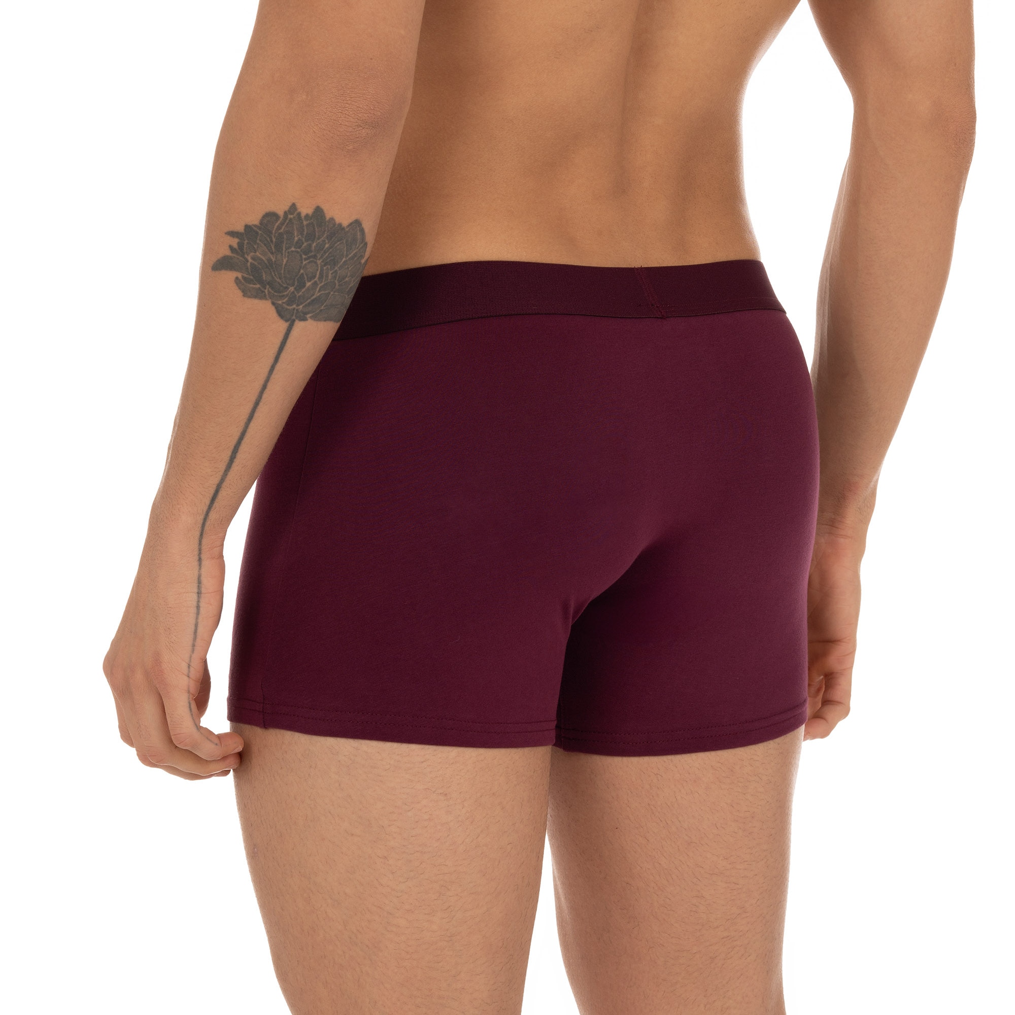 Bruno Banani Boxershorts »FLOWING«, mit kontrastfarbenem Bündchen