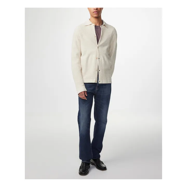 NN. 07 Veste Troy 6575 Coton et Lin | Naturel