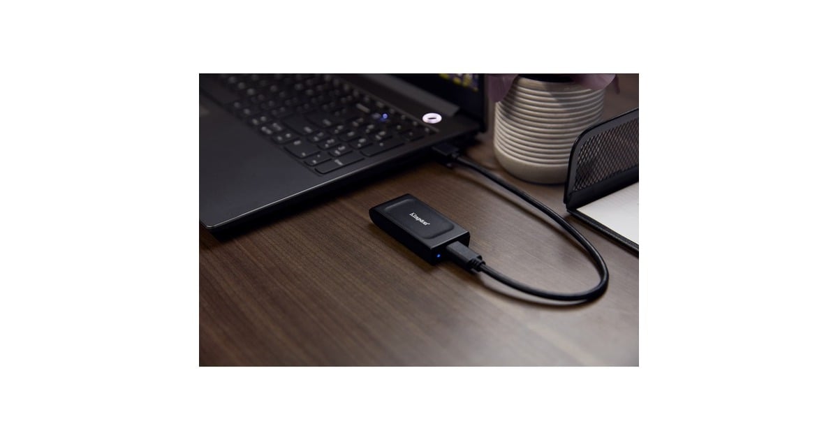 KingstonXS1000 Portable 2 TB externe SSD  (Zwart, SXS1000/2000G, USB-A 3.2 (10 Gbit/s))