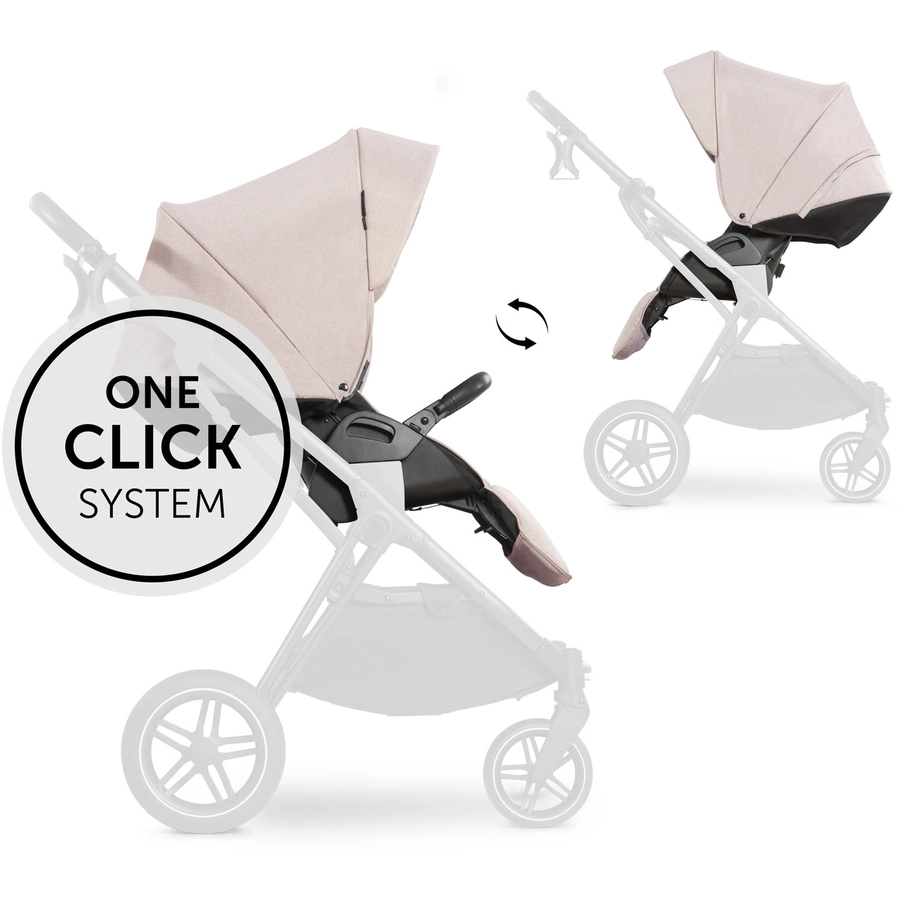 hauck Sportwagenaufsatz Vision X Melange Beige