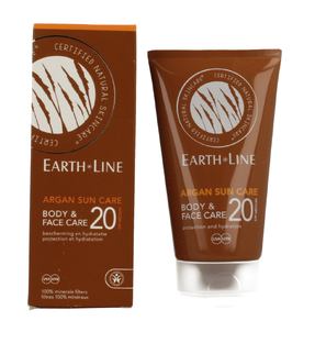 Earth Line Argan Sun Care Body & Face Factor 20 150ML