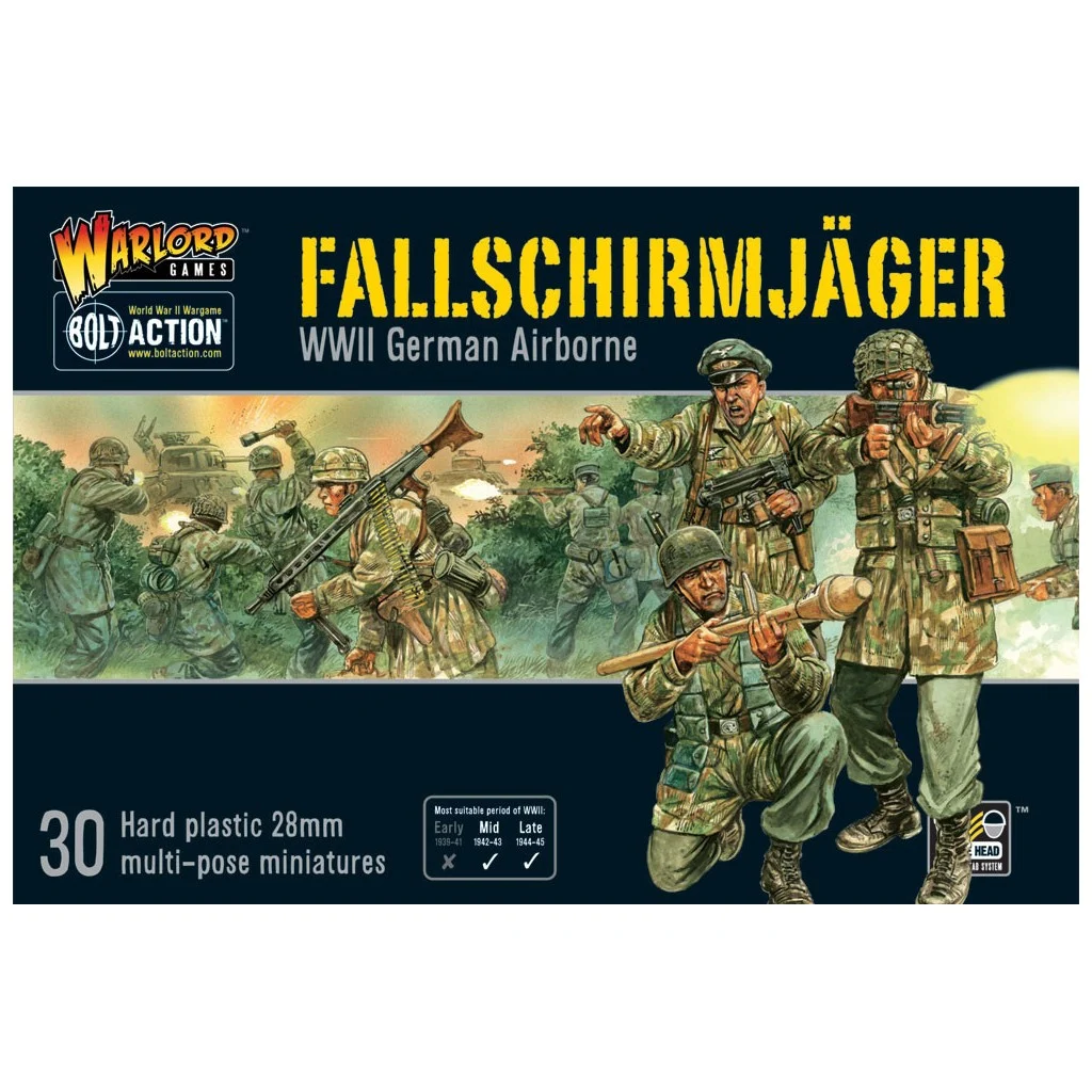 Bolt Action Fallschirmjager (plastic box)
