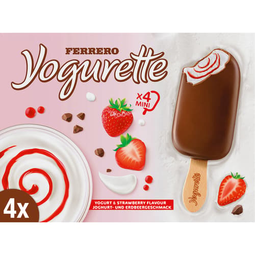 Yogurette Eis 4er