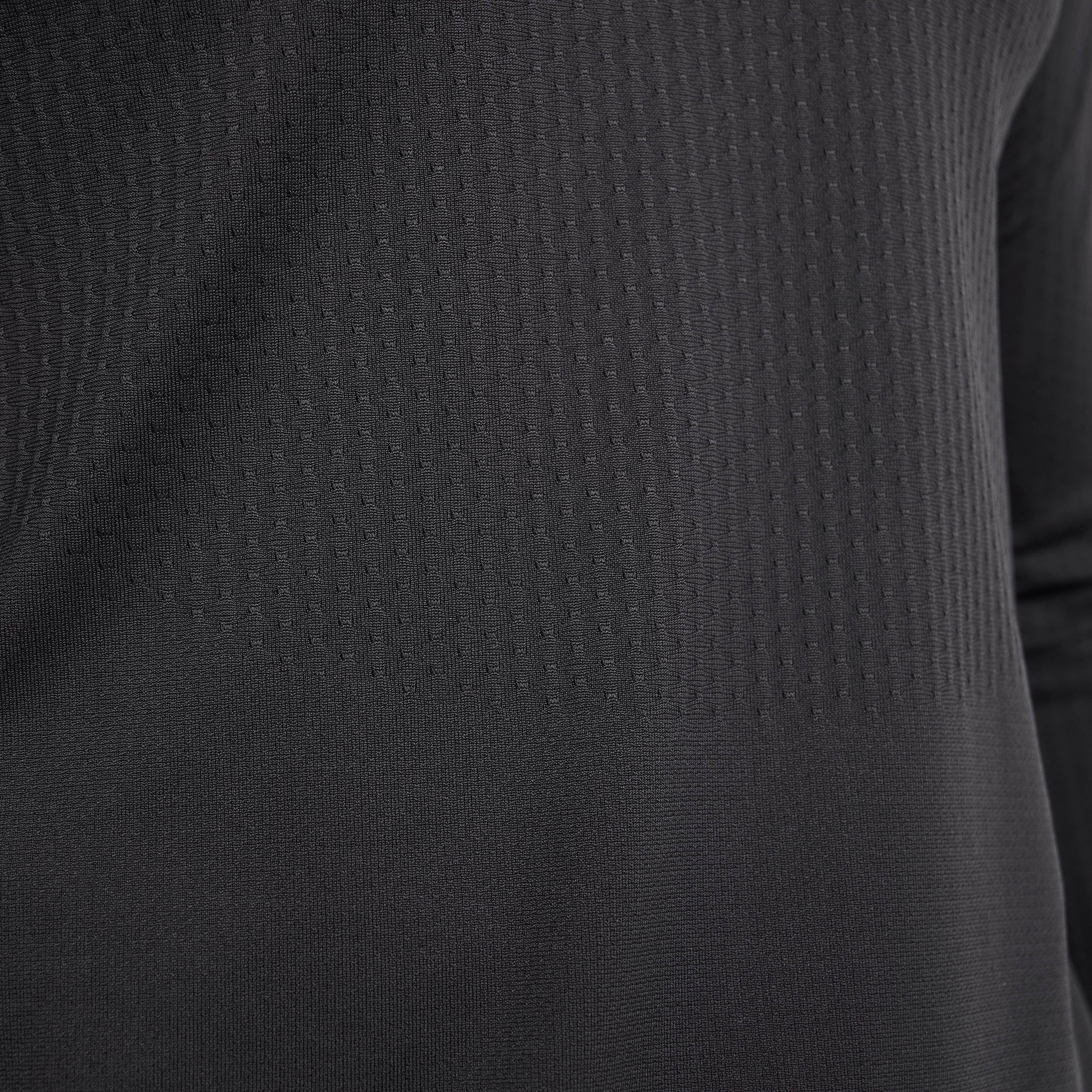 Focus Half-zip Seamless Top Herre Anthracite