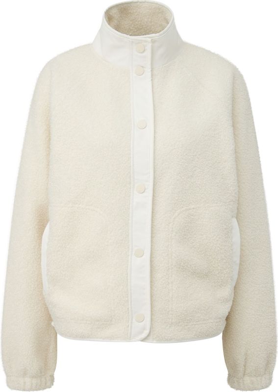 Sweatshirt - Teddy Fleece Jack - Relaxte Pasvorm - Zacht Pluche