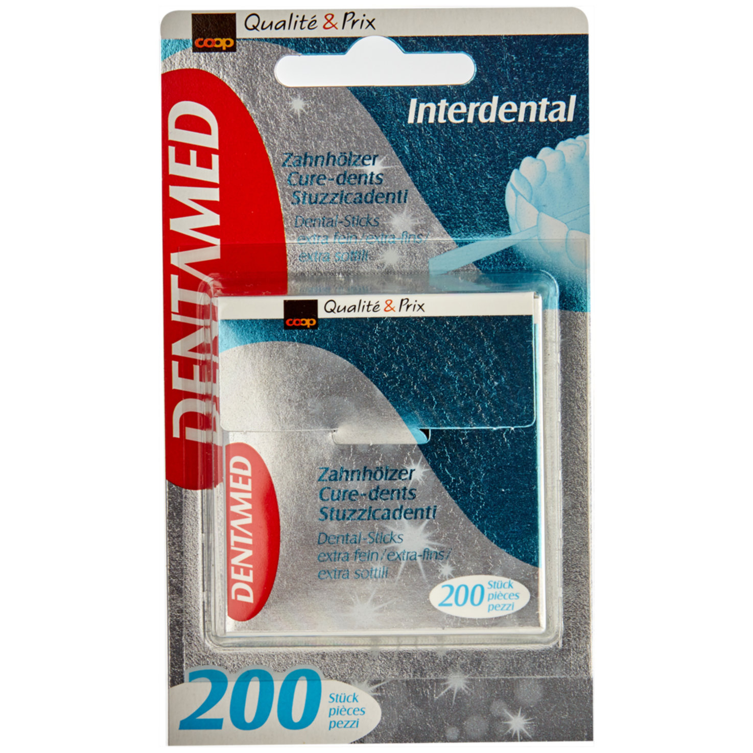 Dentamed Dental-Sticks extra fine 200 Stück