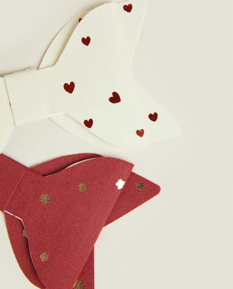 PACOTE DE LAÇOS DE NATAL PARA CRIANÇAS (PACOTE COM 4)