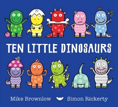 Ten Little Dinosaurs - Ten Little (Paperback)