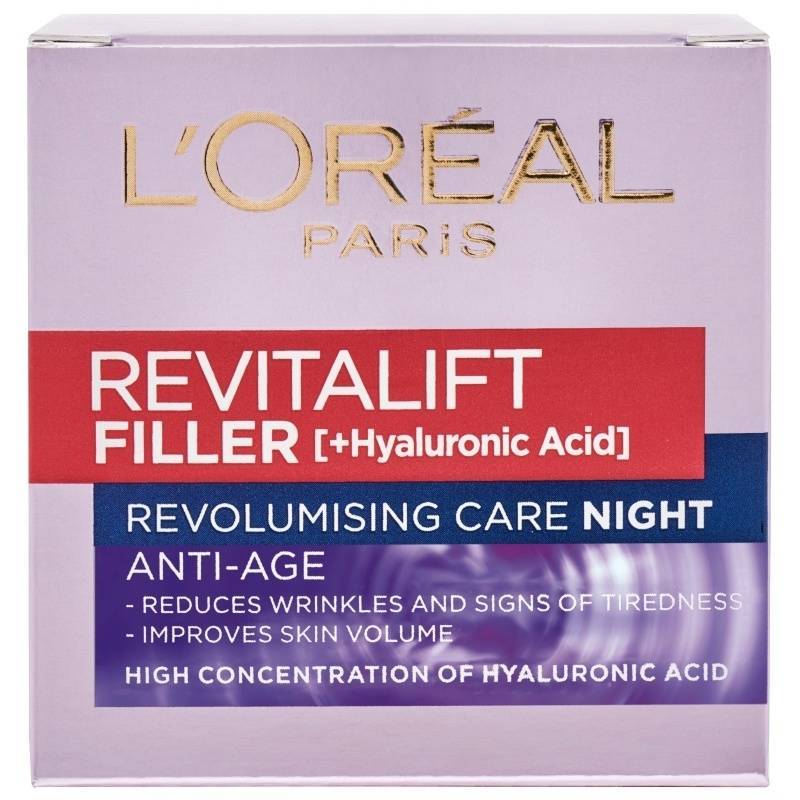 L'Oréal Paris Skin Expert Revitalift Filler Anti-Age Care Night 50 ml