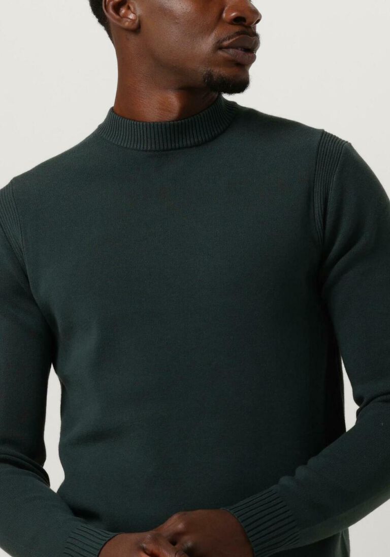DSTREZZED groene dstrezzed trui fell mock neck