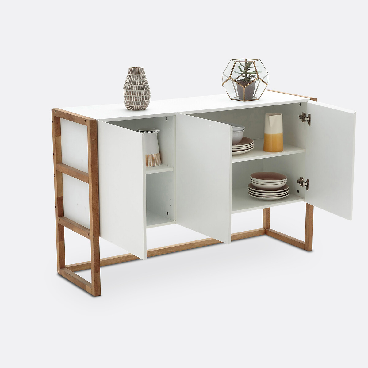 LA REDOUTE INTERIEURS<br>Móvel buffet 3 portas, Compo