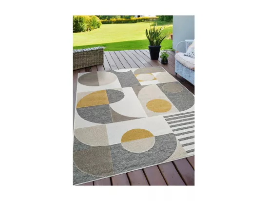 Tapis extérieur intérieur géométrique multicolore GRENADE 65 Multicolore 200*290