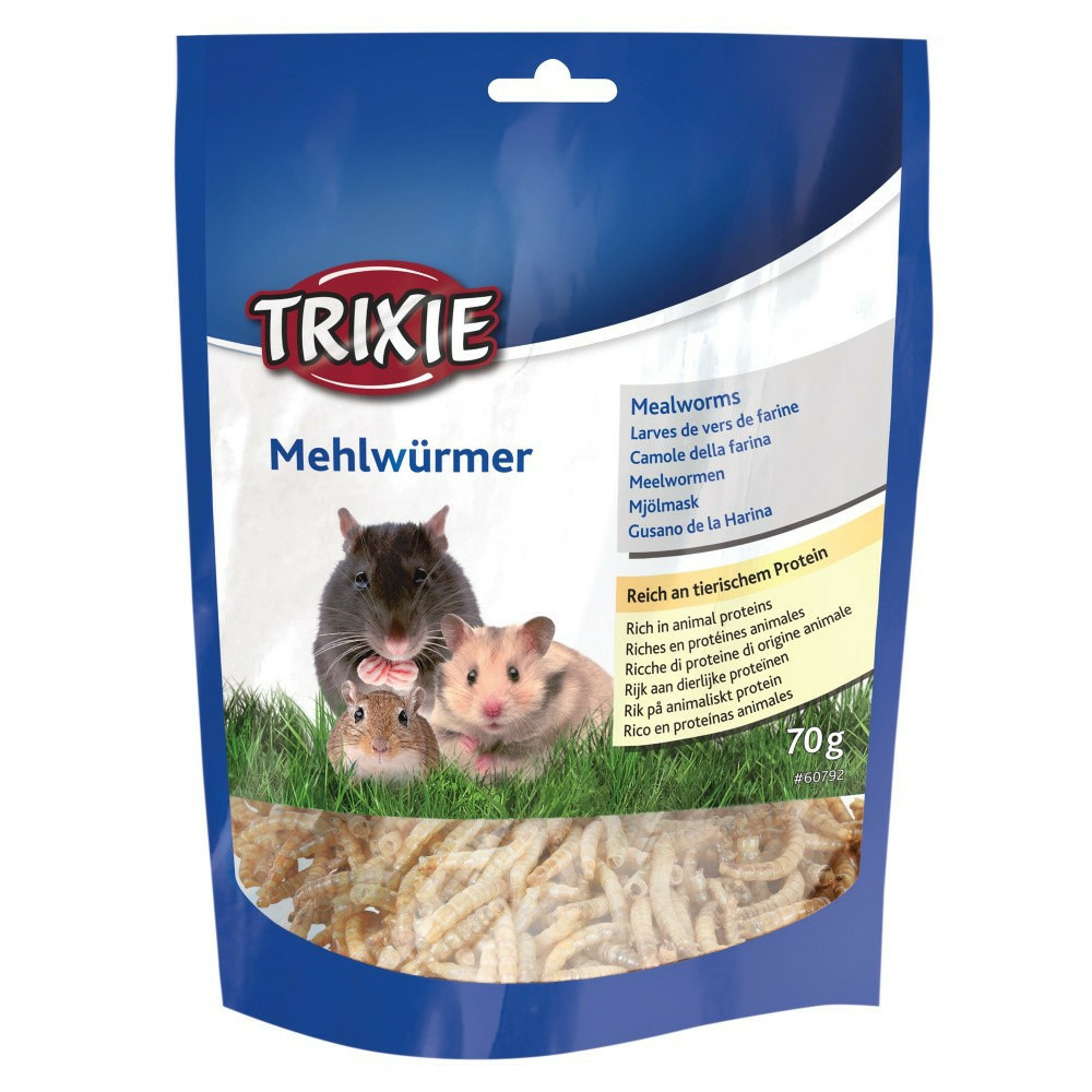 Larves de vers de farine séchées 70 g