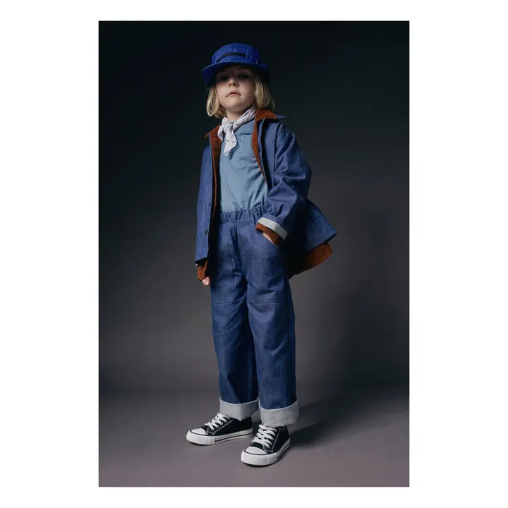 PDenim Veste en Denim Coton Bio | Bleu
