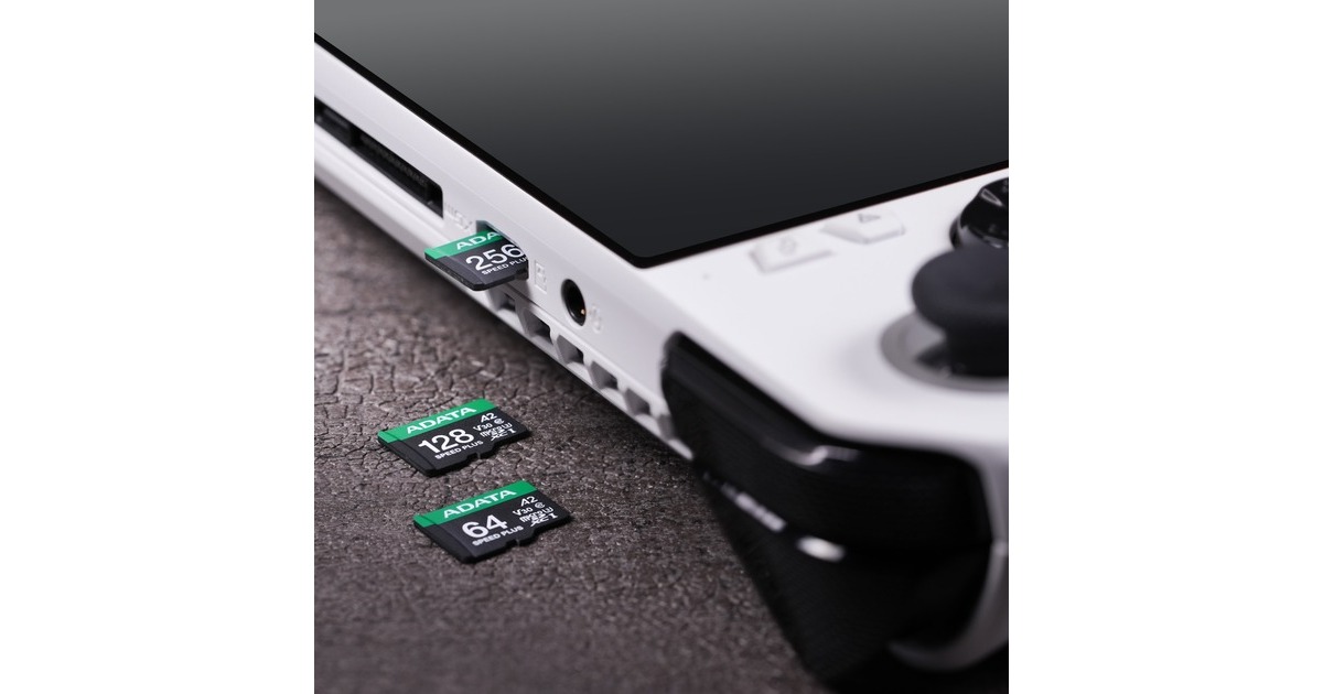 ADATASPEED PLUS microSDXC 256 GB geheugenkaart  (UHS-I U3, Class 10, V30, A2)