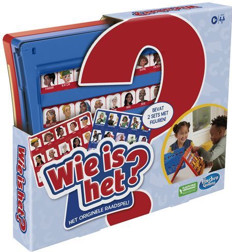 Hasbro - Wie Is Het? Bordspel - Origineel - Voor Kinderen - Voor 2 Spelers