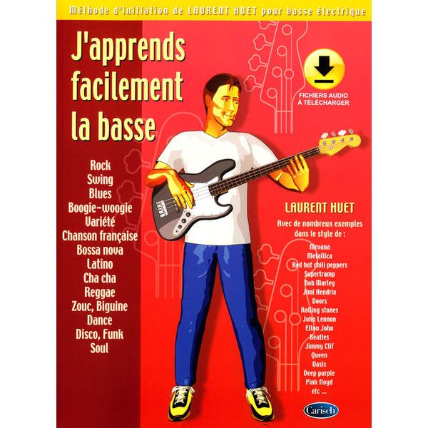 Edition Carisch J'apprends facilement la Basse