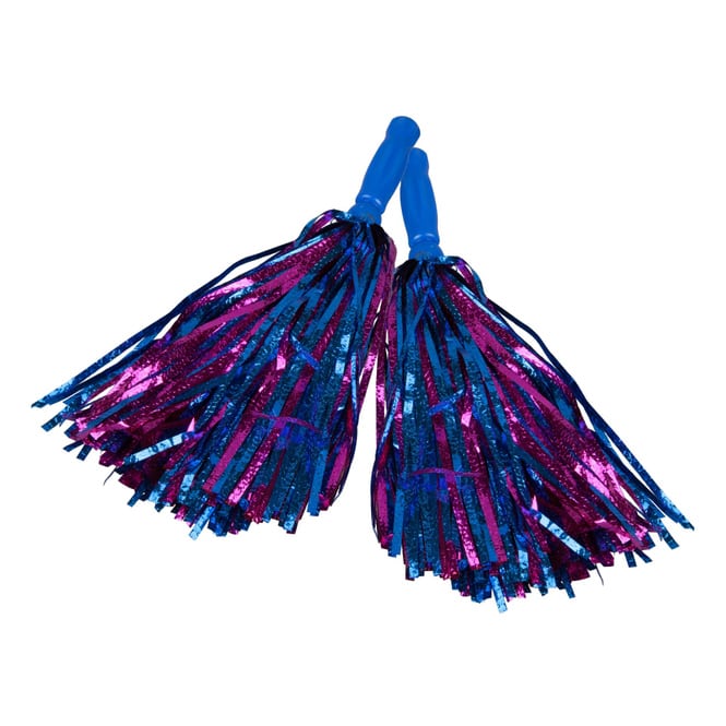 Besttoy - 2er Set Pom Poms - blau-lila
