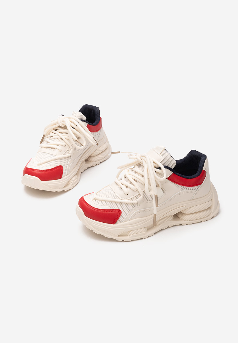 Baskets pour femme beige Shaquana