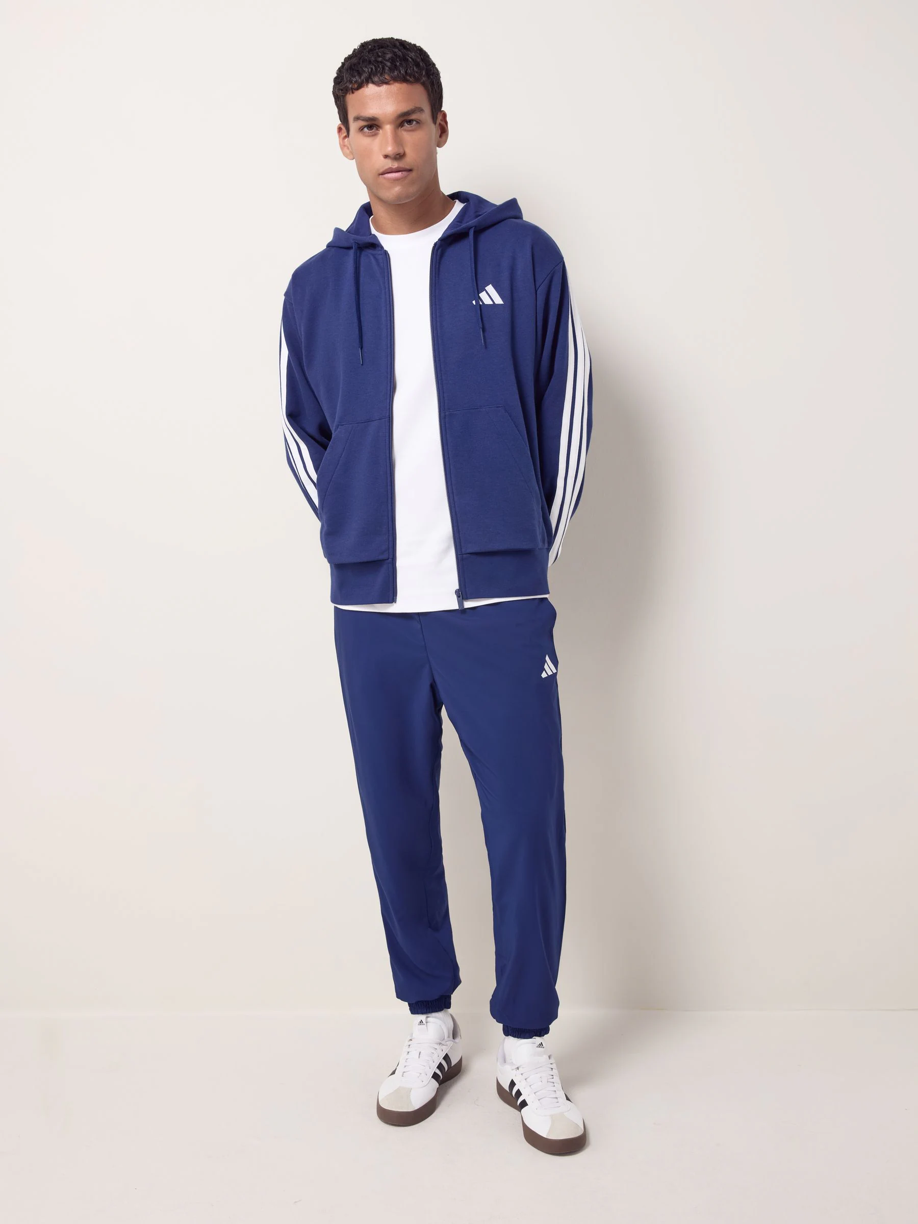 Blauw - adidas Essentials Small Logo Stanford Joggers