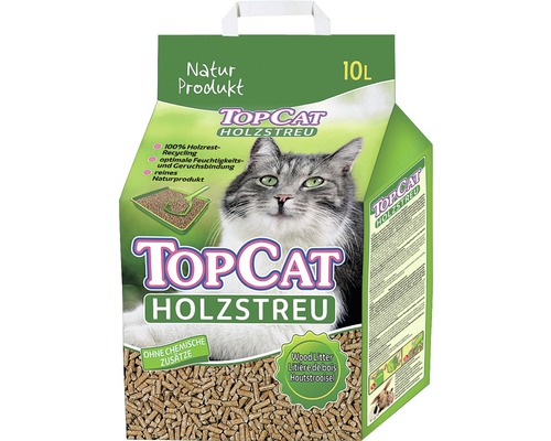 TopCat houtstrooisel 10 l