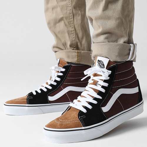 Baskets Sk8-Hi BW7YS81 Color Block Black Brown