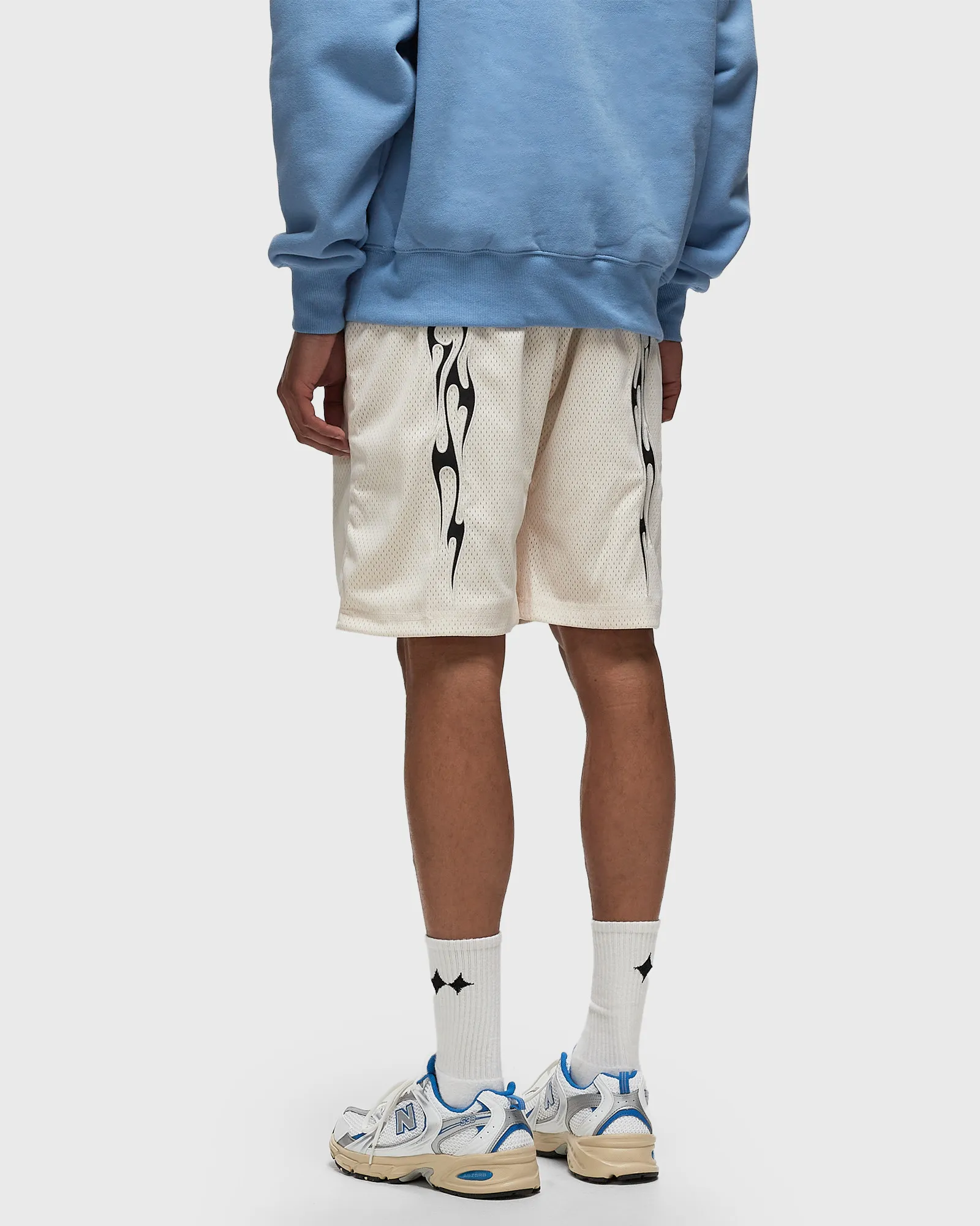 Pleasures FLAME MESH SHORTS