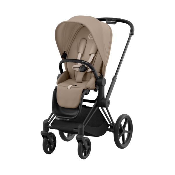 Cybex Priam 4 Kinderwagen 2-in-1 - Matt Black - Sepia Black