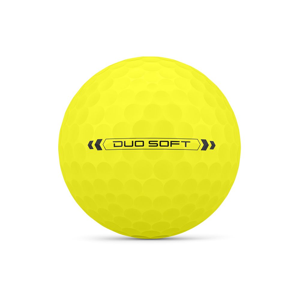 Duo Soft Golfball Gul 3 Dusin