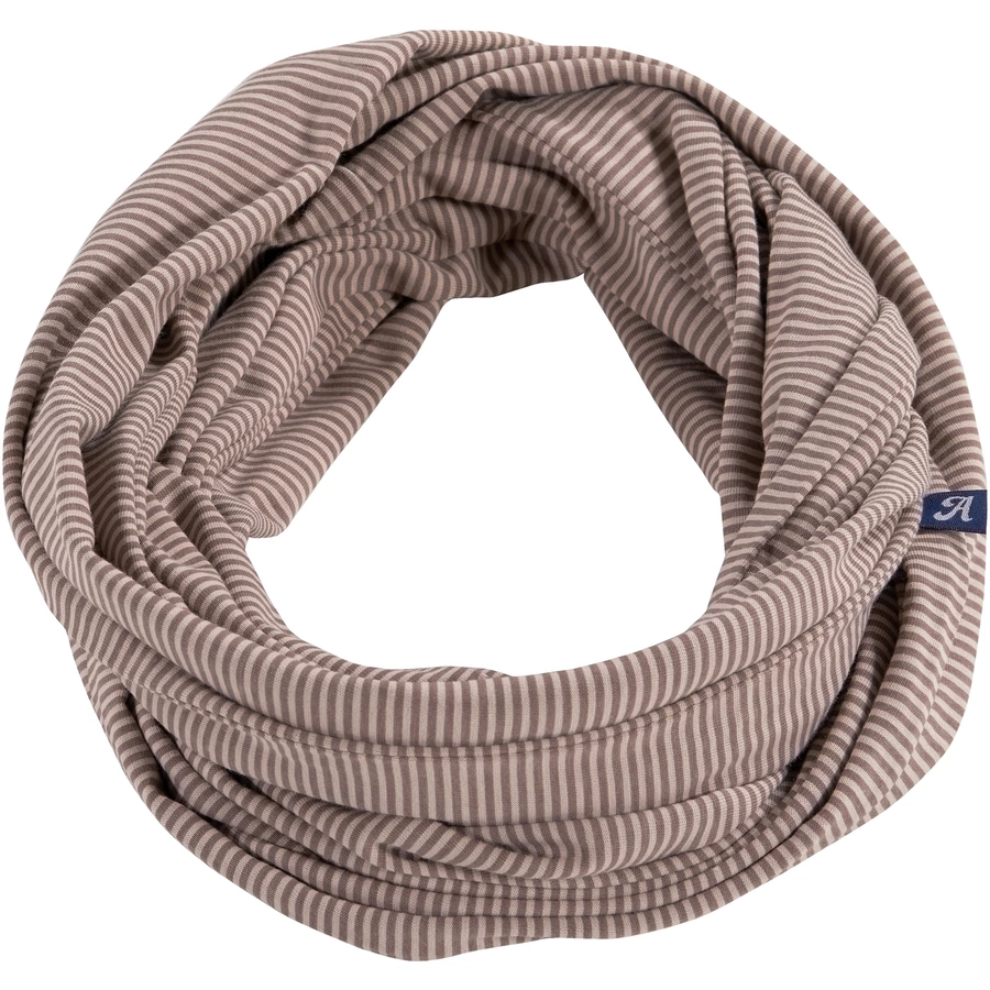 Alvi® Stillschal 2 in 1 Starfish taupeweiß