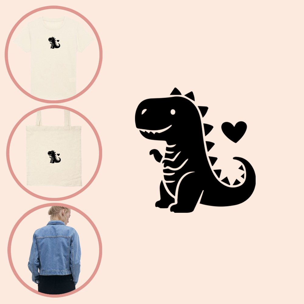 Kleding transfer Dino 4
