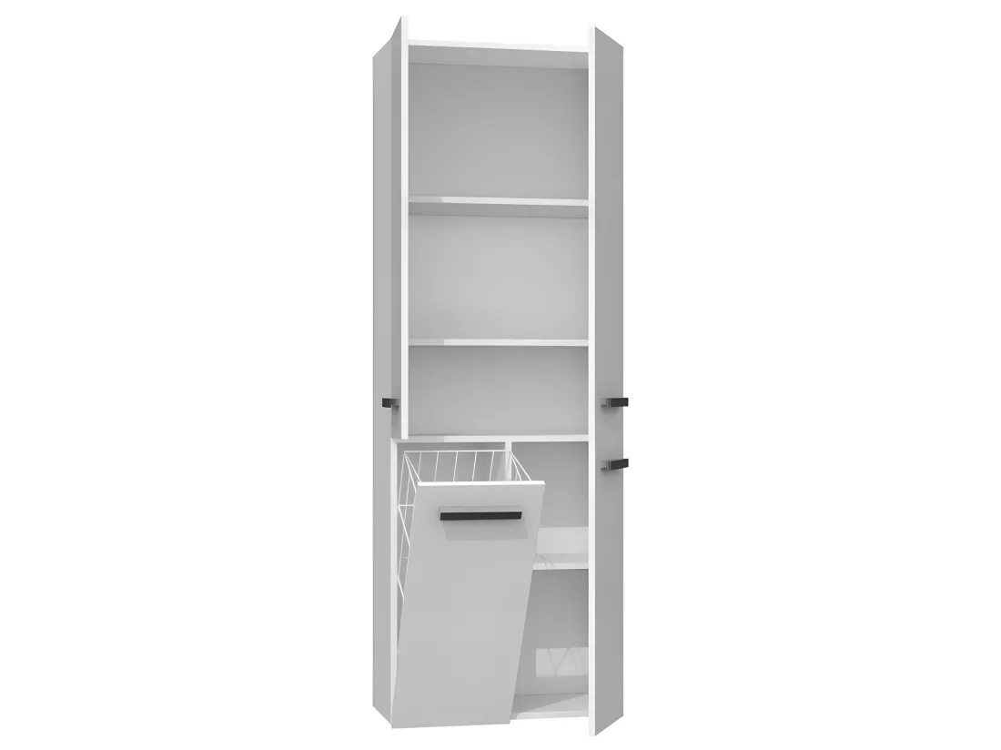 RORY | Armoire de salle de bain design moderne | Dimensions 174x60x30 cm | Colonne de rangement