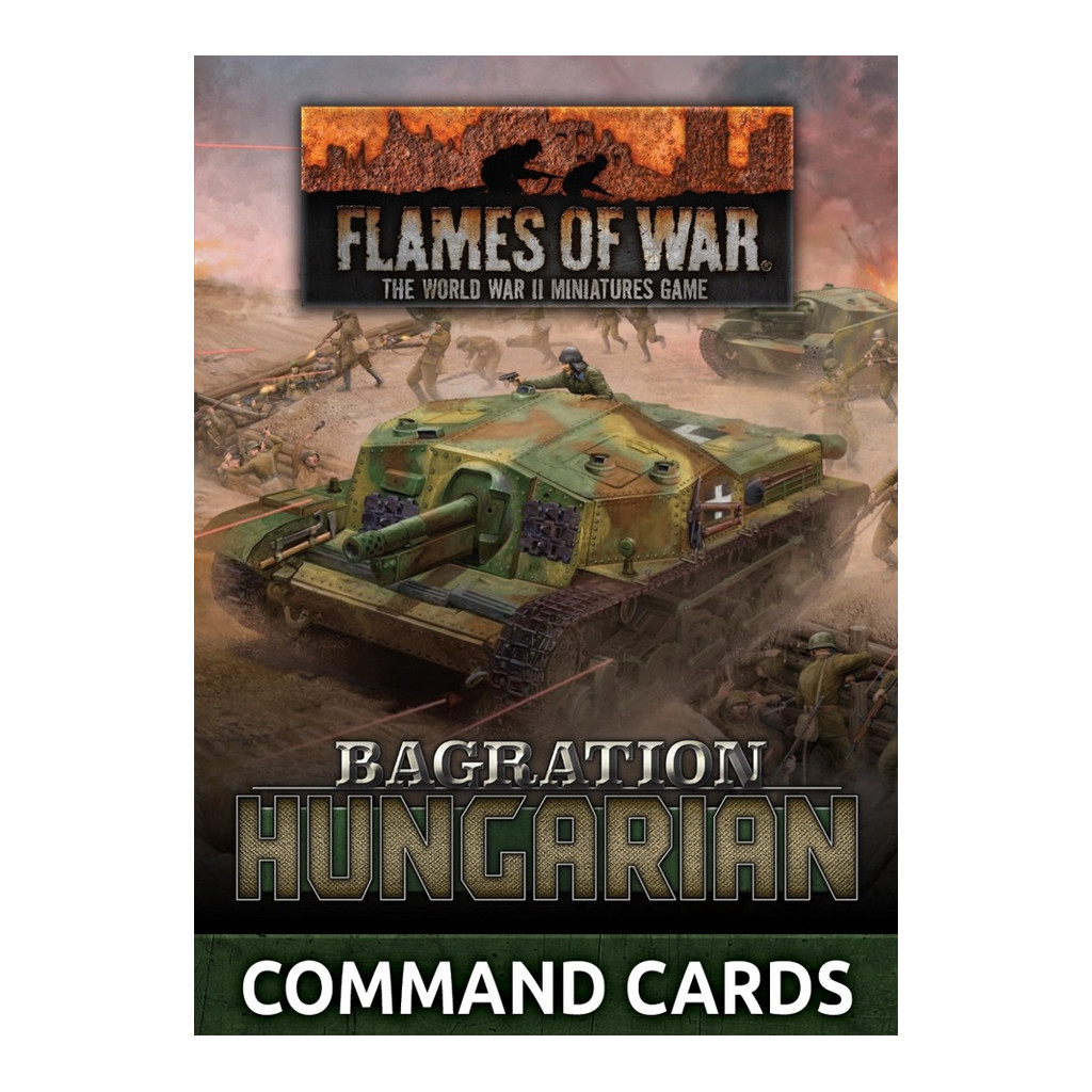 Flames of War - Bagration : Hungarian Command Cards