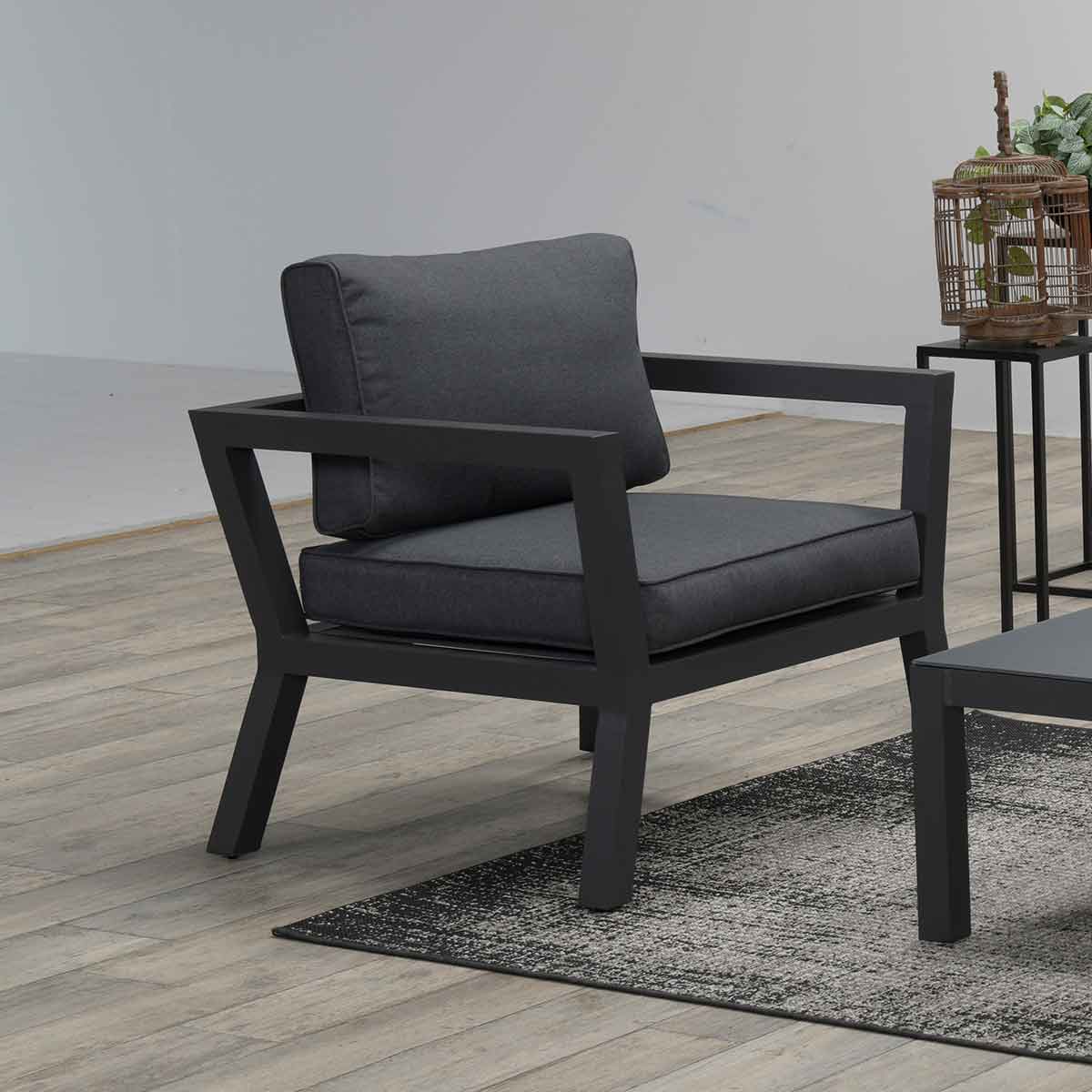 Garden impressions San Luis loungeset - Dark Grey