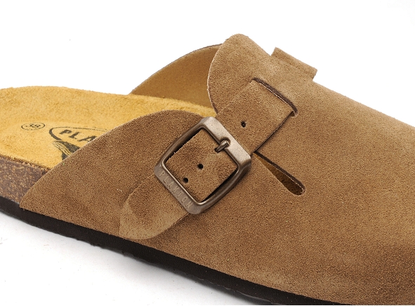 Plakton mules et sabots plats femme blog 181539 marron