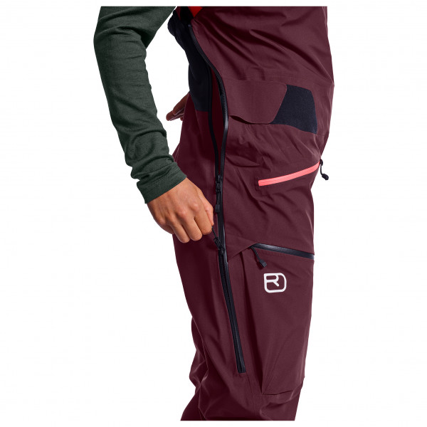 Ortovox - Women's 3L Deep Shell Bib Pants - Pantalon de ski