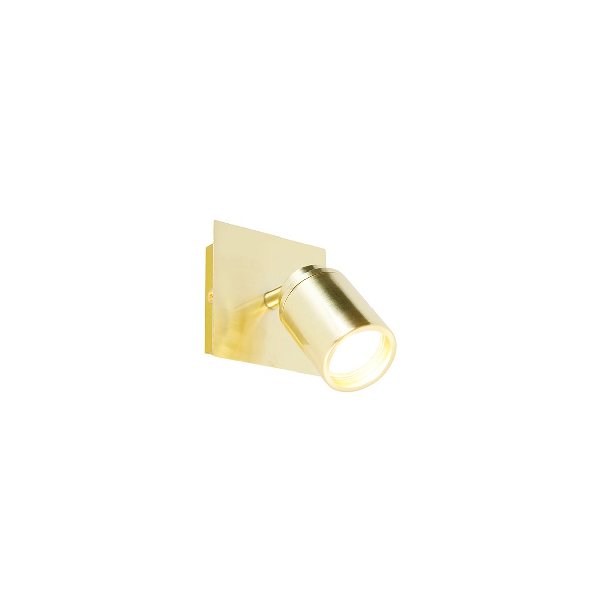Moderne badkamer spot messing vierkant IP44 - Ducha
