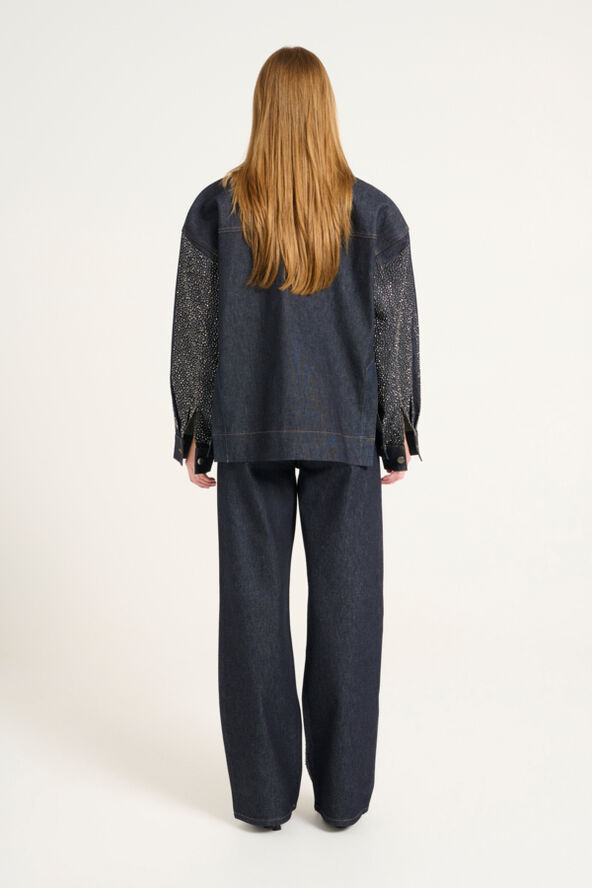 Gestuz GZzorah LS jacket Dark blue unwashed