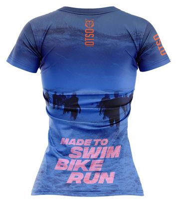 Maillot manches courtes Femme Otso Short Sleeve Swim Bike Run