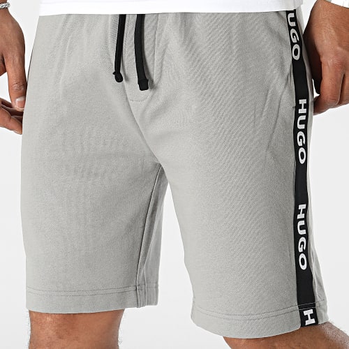 Short Jogging A Bandes Sporty Logo 50496996 Gris