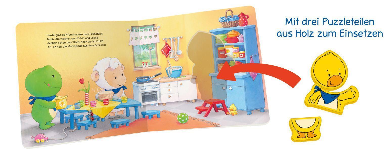 ministeps: Hallo, Emil Ente! Mein erstes Holzpuzzle-Buch