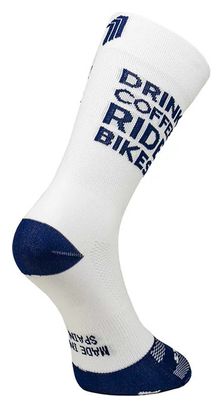 Chaussettes Sporcks Drink Coffee Blanche
