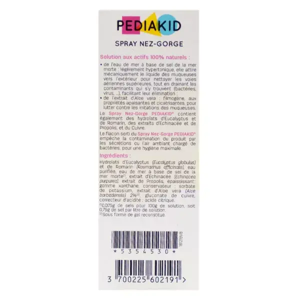 Spray Pediakid Nez-Gorge 20ml