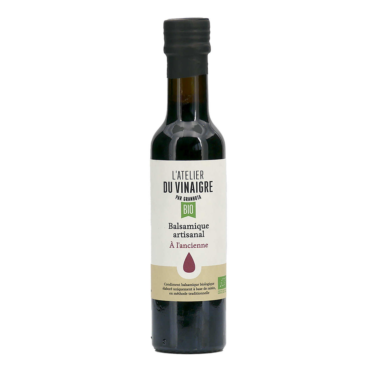 Vinaigre balsamique bio et artisanal français - L' Atelier du Vinaigre