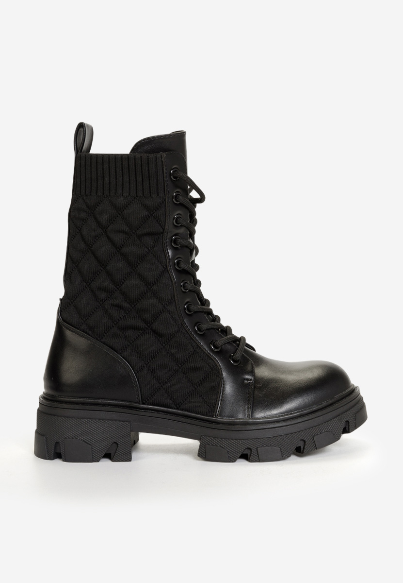 Bottines rangers femme noirs Dallas