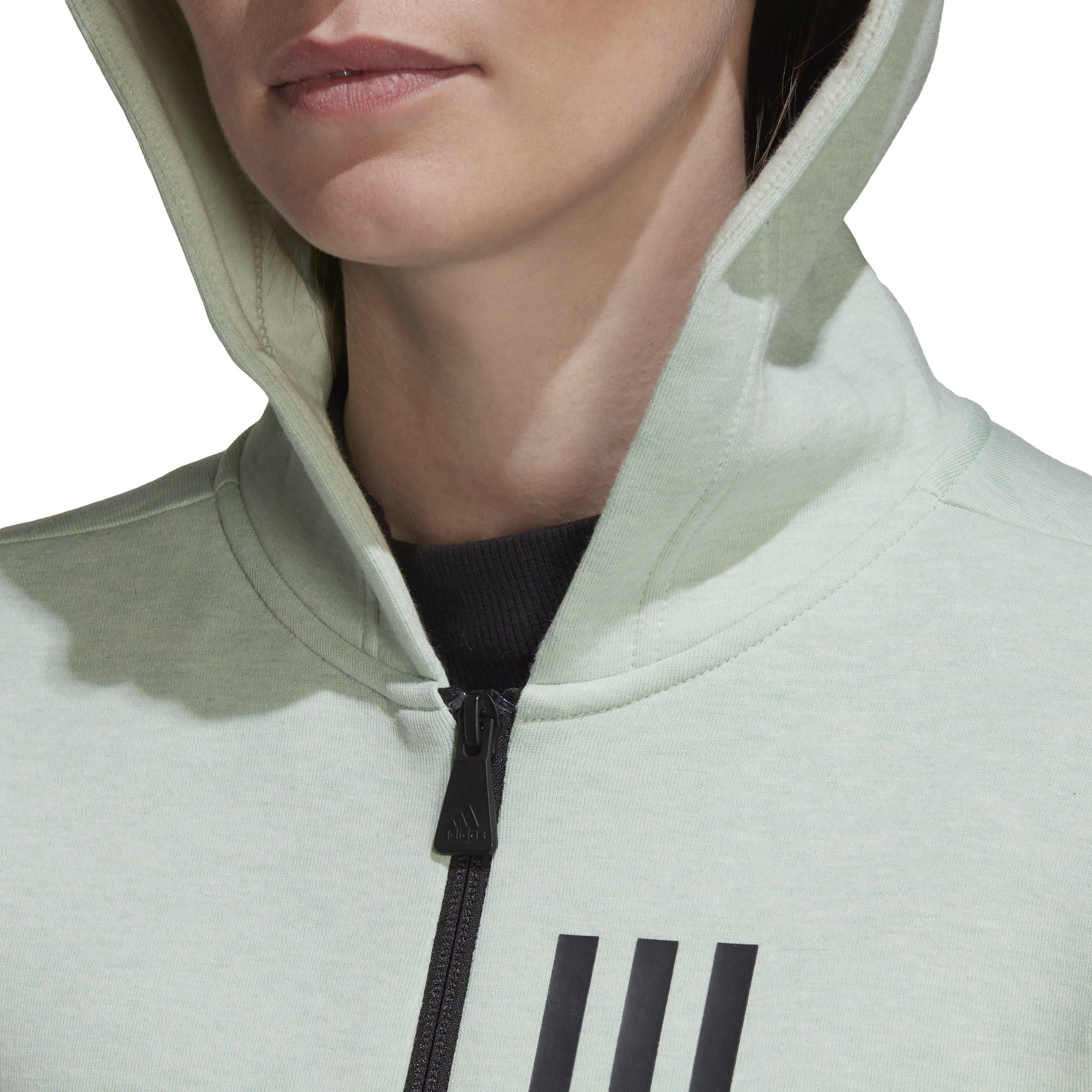 adidas Mission Victory Slim Fit Full Zip Hoodie Womens Hoody
