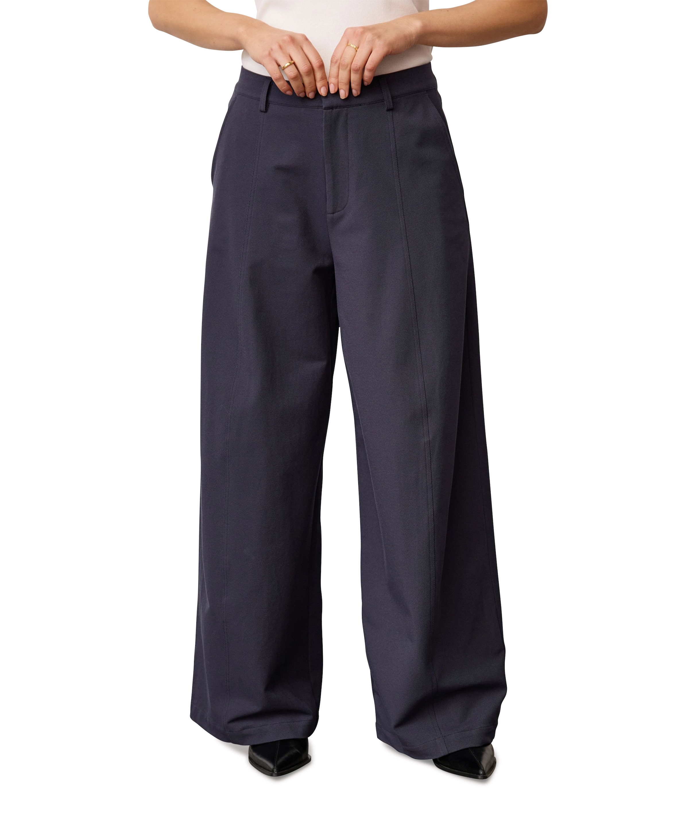 Co'Couture DemiCC Barrel dames broek blauw