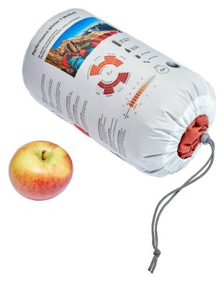 Matelas Unisexe Vaude Performance 7 M Winter Rouge